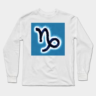 Capricorn Symbol Long Sleeve T-Shirt